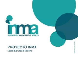 PROYECTO INMA Learning Organizations
