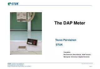 The DAP Meter