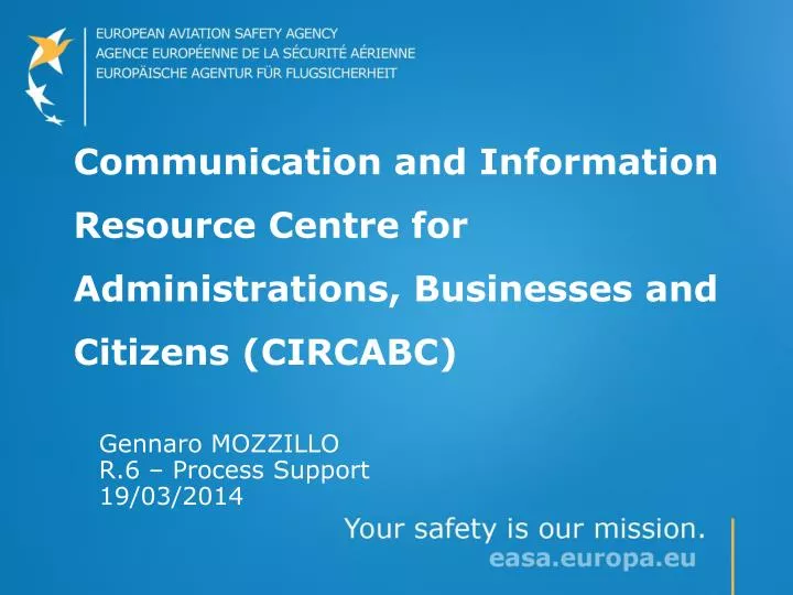 communication and information resource centre for administrations businesses and citizens circabc
