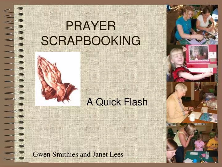 prayer scrapbooking