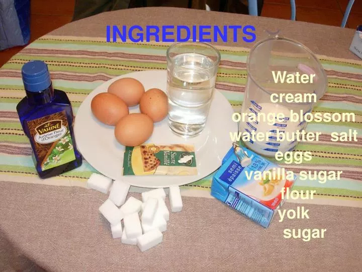 ingredients