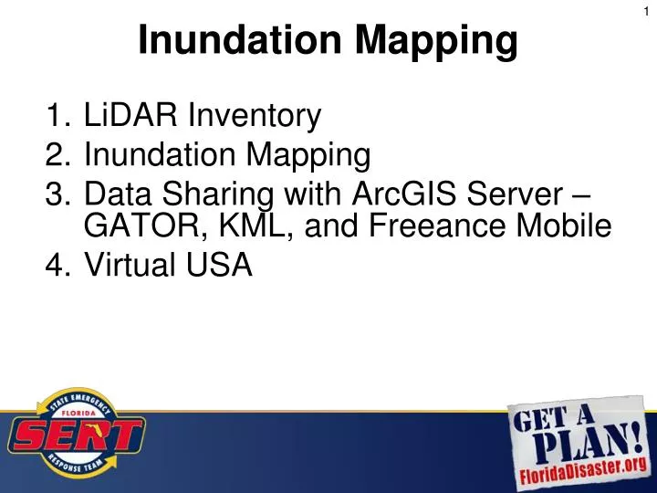 inundation mapping