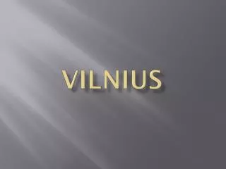 vilnius