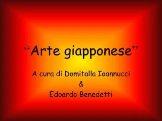 arte giapponese