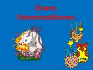 ostern osterntraditionen