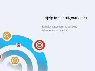 hjelp inn i boligmarkedet