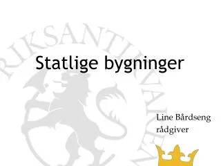 statlige bygninger