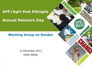 APF/Agri-Hub Ethiopia Annual Network Day