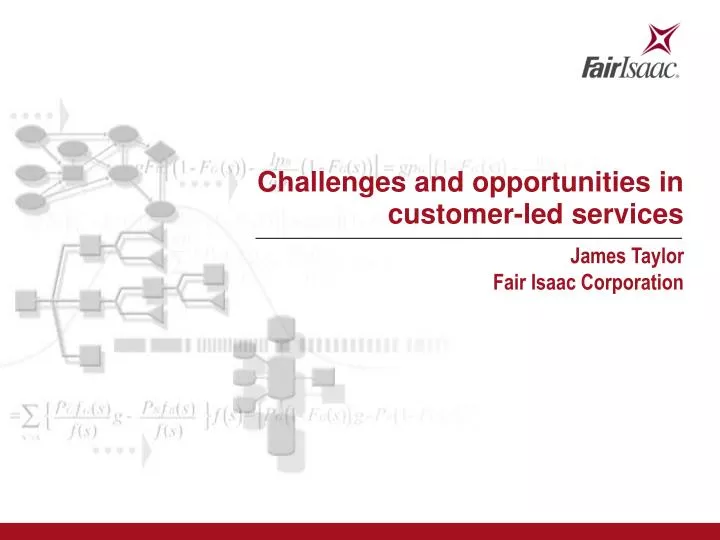 challenges and opportunities in customer led services