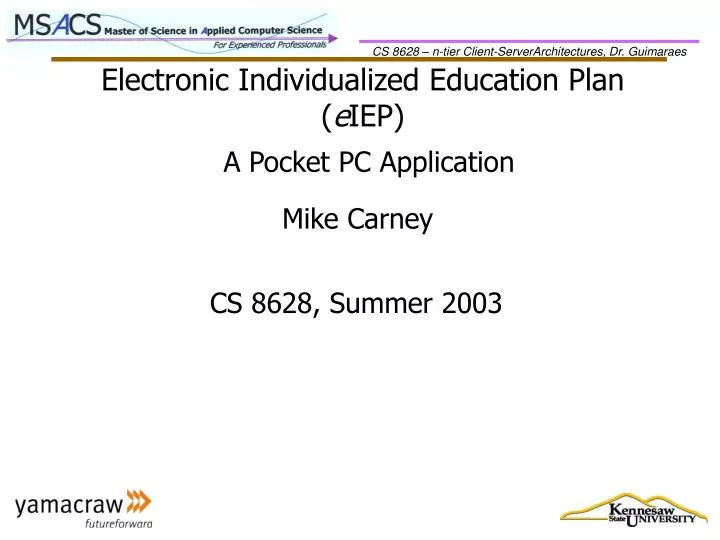 electronic individualized education plan e iep