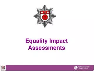 Equality Impact Assessments