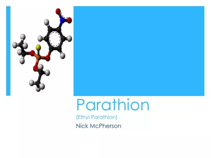 parathion ethyl parathion