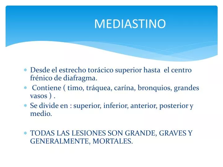 mediastino