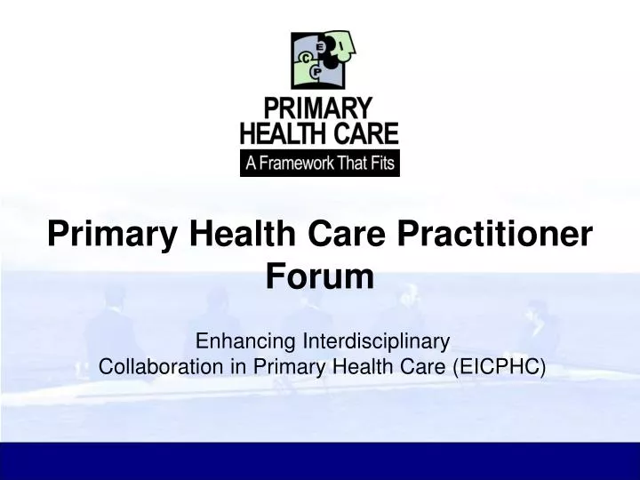 primary health care practitioner forum