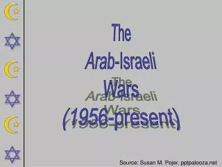 The Arab-Israeli Wars (1956-present)