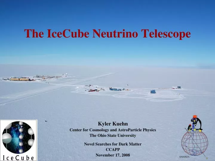 the icecube neutrino telescope