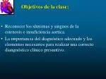 Objetivos de la clase: - slide 1
