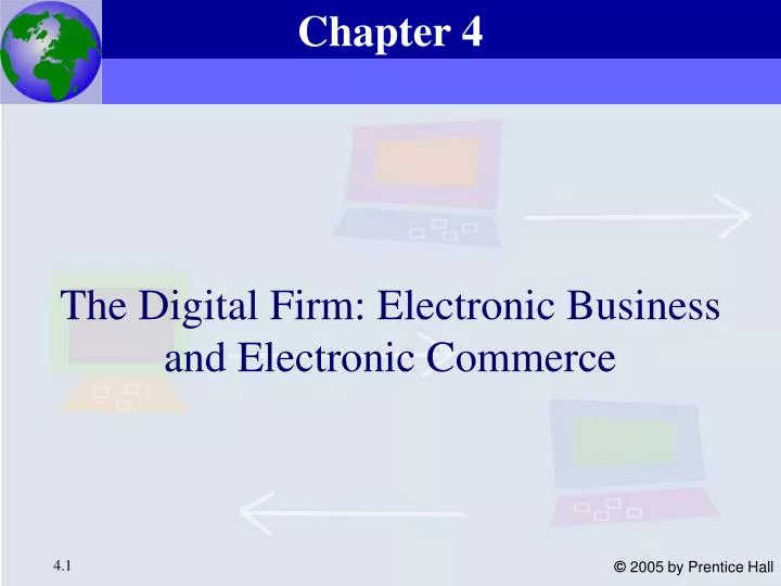the digital firm electronic business and electronic commerce