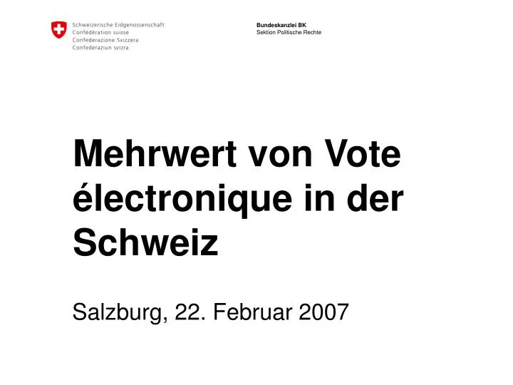 mehrwert von vote lectronique in der schweiz