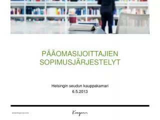 p omasijoittajien sopimusj rjestelyt