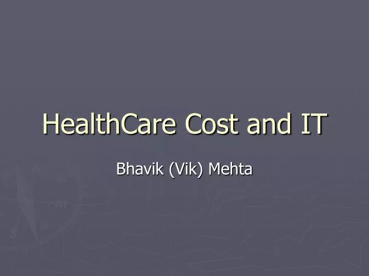 healthcare cost and it