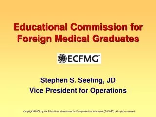 Educational Commission for Foreign Medical Graduates