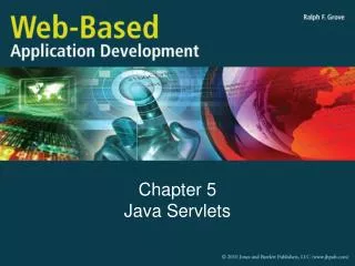Chapter 5 Java Servlets