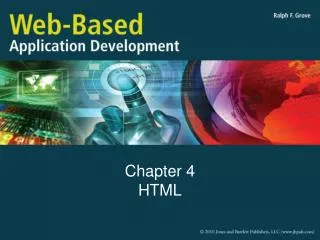 Chapter 4 HTML
