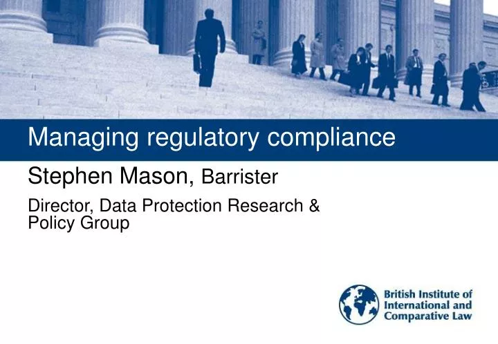managing regulatory compliance
