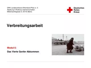verbreitungsarbeit