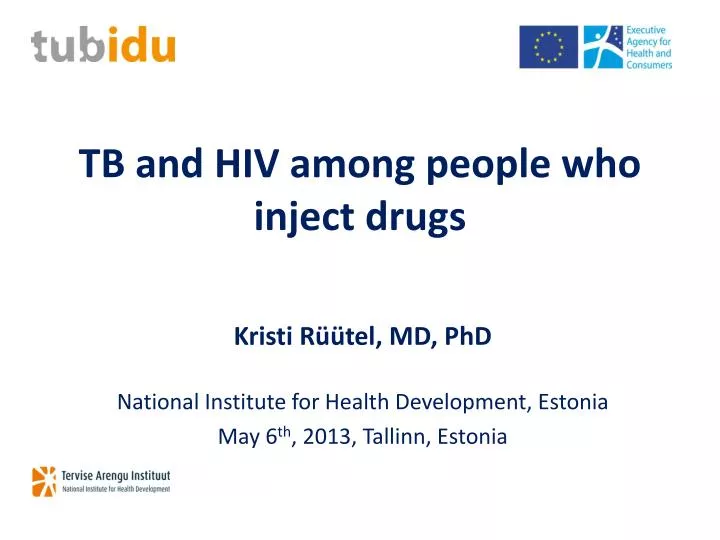 tb and hiv among people who inject drugs