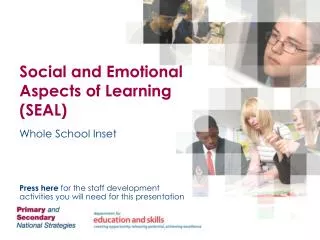 Social and Emotional Aspects of Learning (SEAL)