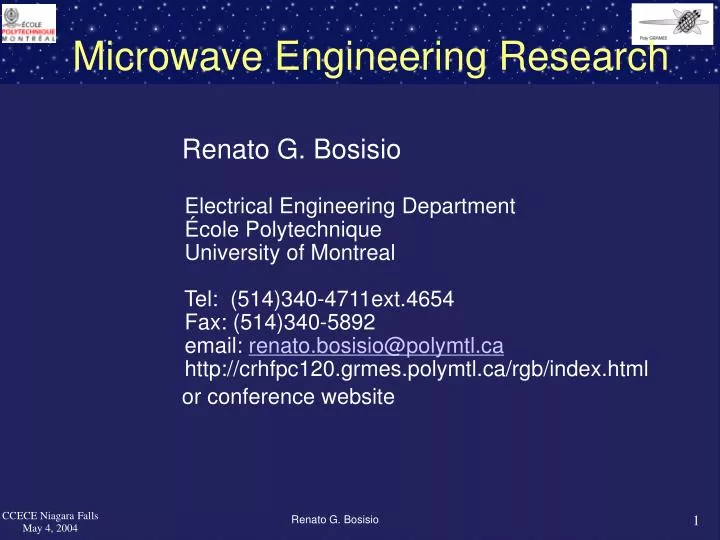 microwave engineering research