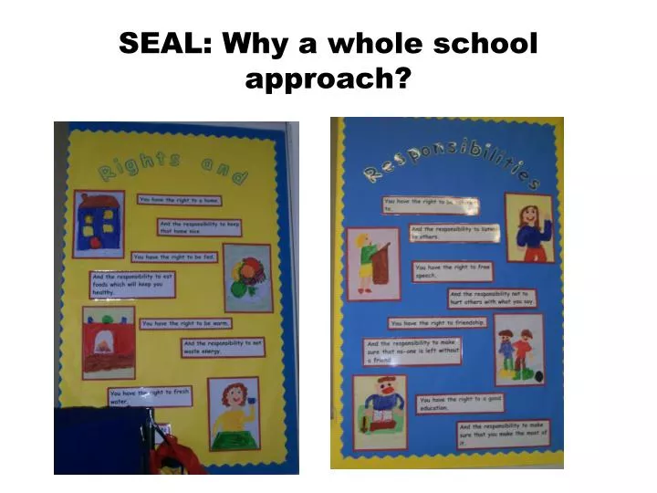 seal why a whole school approach