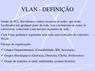 vlan defini o