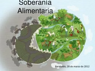 soberan a alimentaria