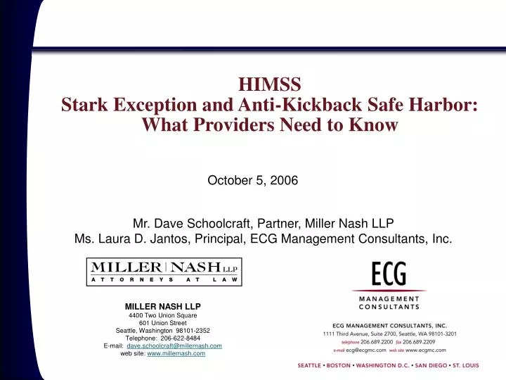 himss stark exception and anti kickback safe harbor what providers need to know