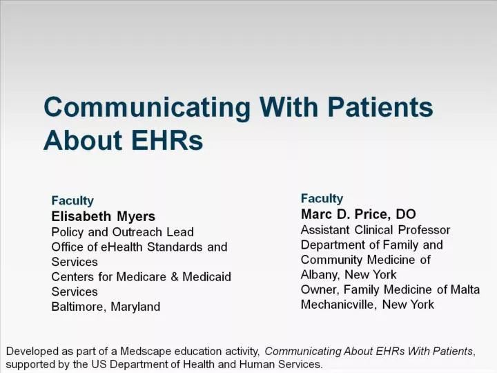 communicating with patients about ehrs