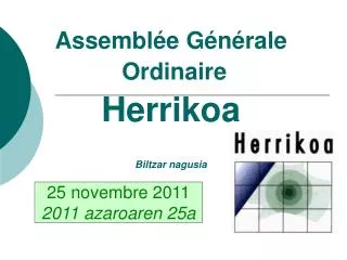 assembl e g n rale ordinaire herrikoa biltzar nagusia