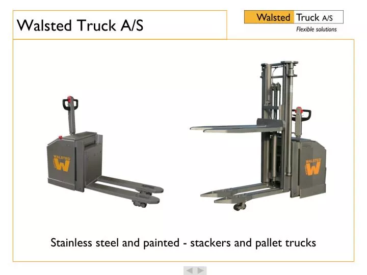 walsted truck a s