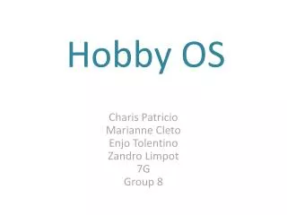 Hobby OS