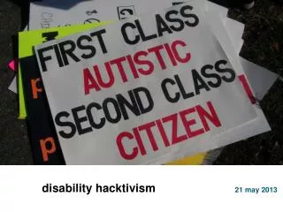 disability hacktivism