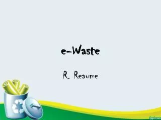 e-Waste
