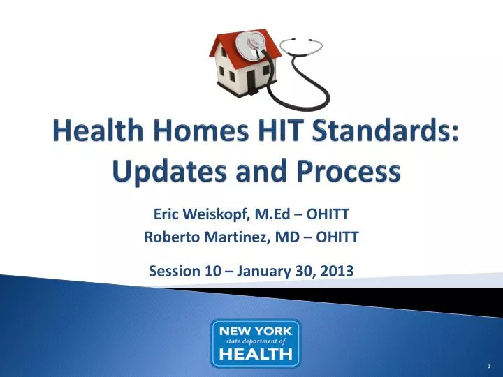 health homes hit standards updates and process