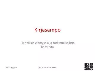 kirjasampo