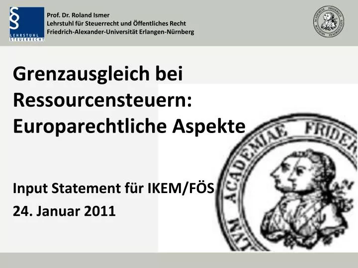 input statement f r ikem f s 24 januar 2011