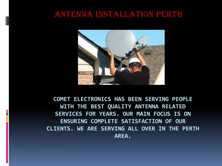 antenna installation perth