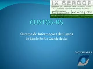 custos rs
