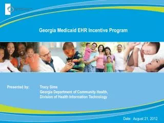 Georgia Medicaid EHR Incentive Program