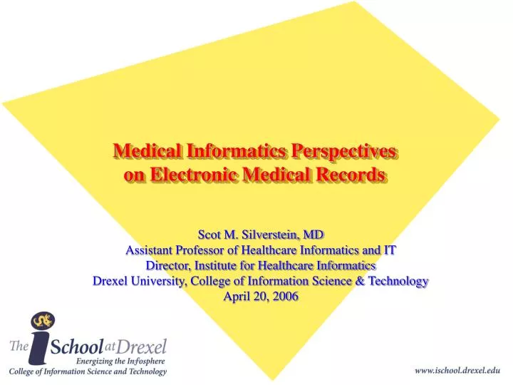 medical informatics perspectives on electronic medical records